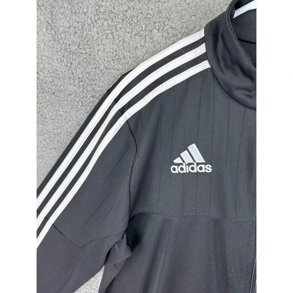 Adidas Black and White Performance Jacket - Picture 3 of 9